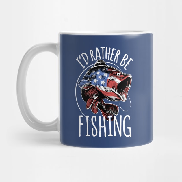 I'D RATHER BE FISHING by EndeConcept